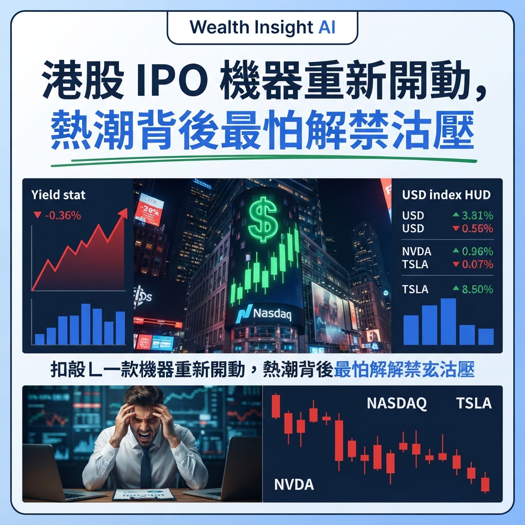 港股 IPO 機器重新開動，熱潮背後最怕解禁沽壓