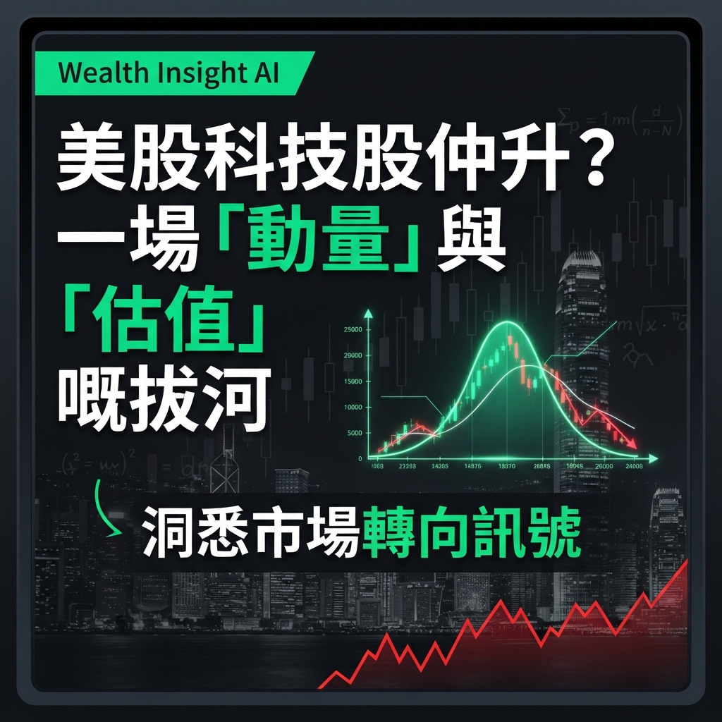 美股科技股仲升?一場「動量」與「估值」嘅拔河