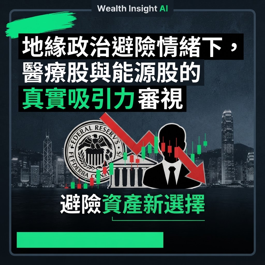 地緣政治避險情緒下，醫療股與能源股的真實吸引力審視