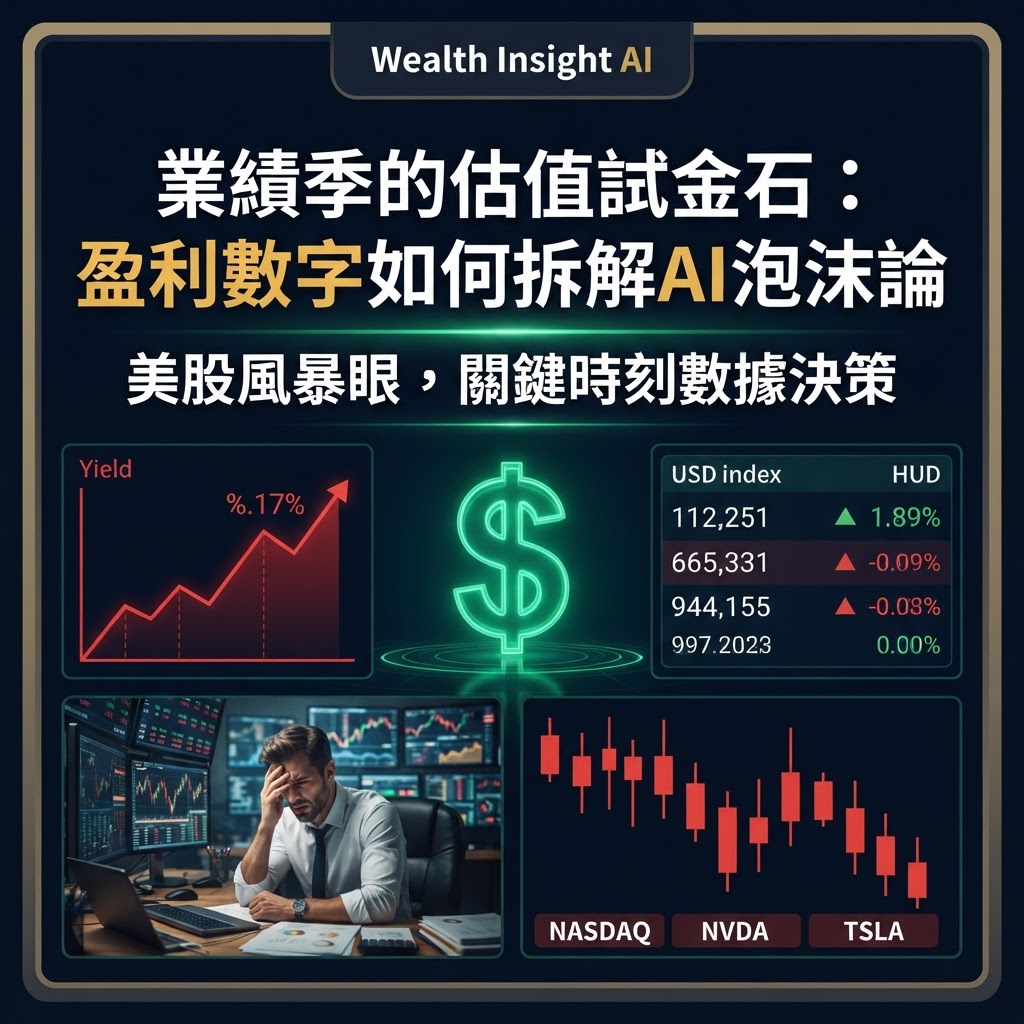 業績季的估值試金石：盈利數字如何拆解AI泡沫論