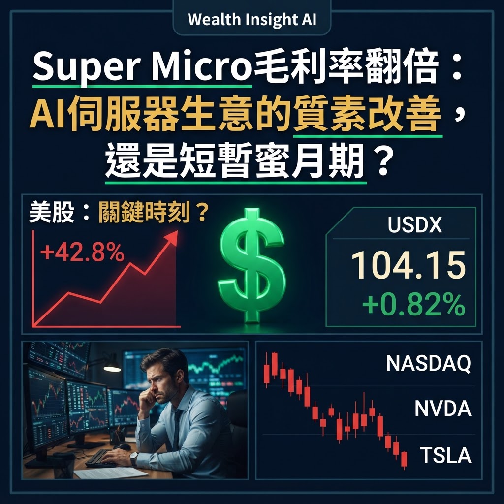 Super Micro毛利率翻倍：AI伺服器生意的質素改善，還是短暫蜜月期？
