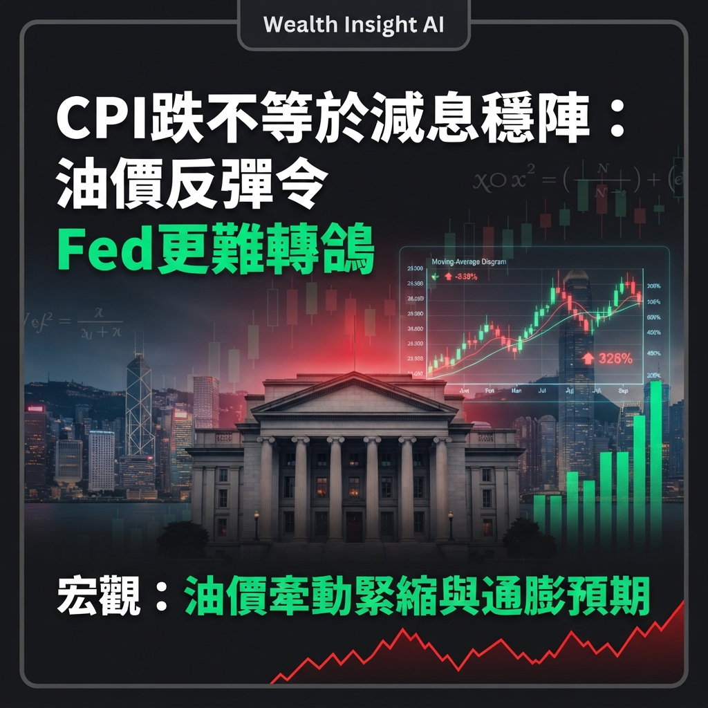 CPI跌不等於減息穩陣：油價反彈令Fed更難轉鴿