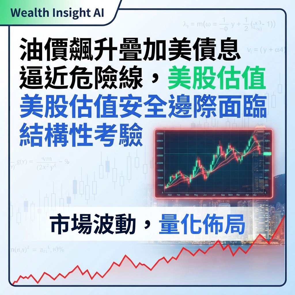 油價飆升疊加美債息逼近危險線，美股估值安全邊際面臨結構性考驗