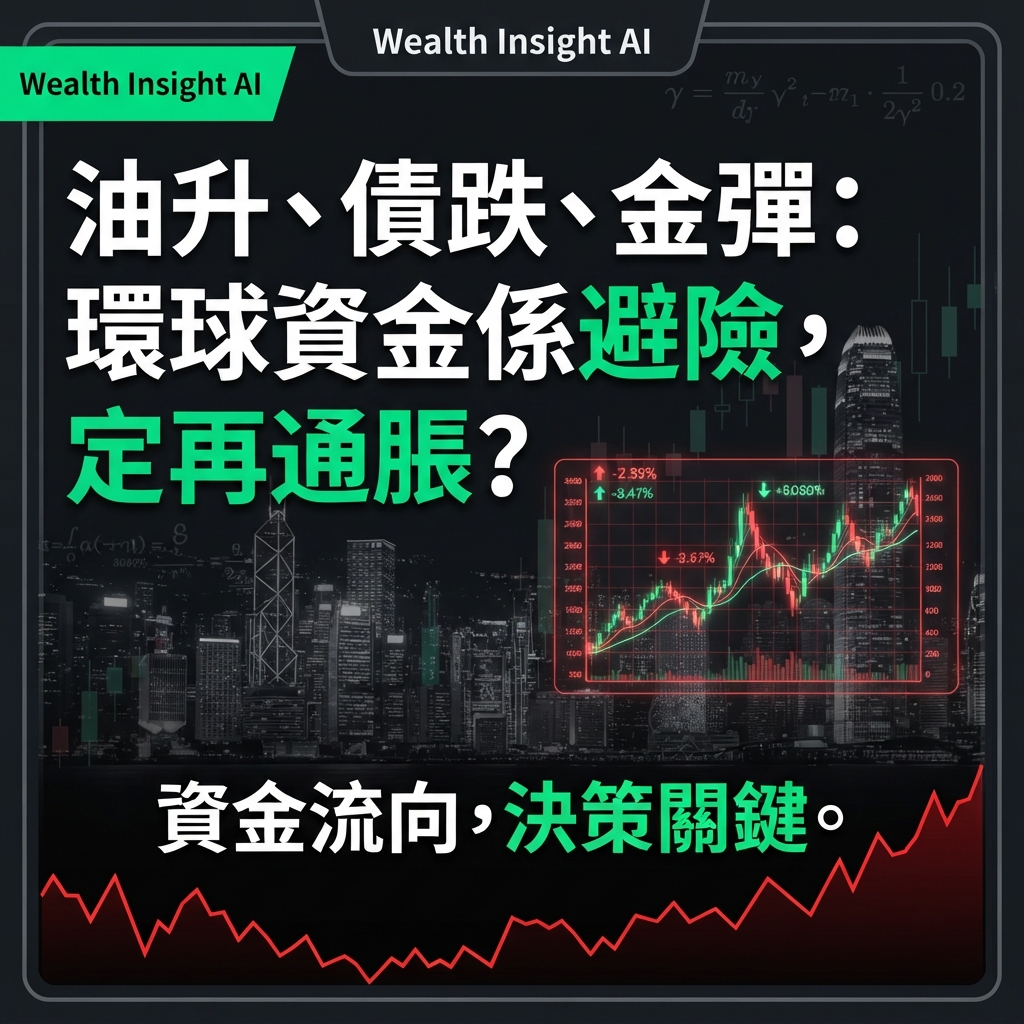 油升、債跌、金彈：環球資金係避險，定再通脹？