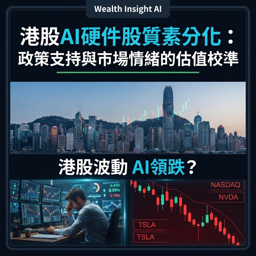 港股AI硬件股質素分化：政策支持與市場情緒的估值校準