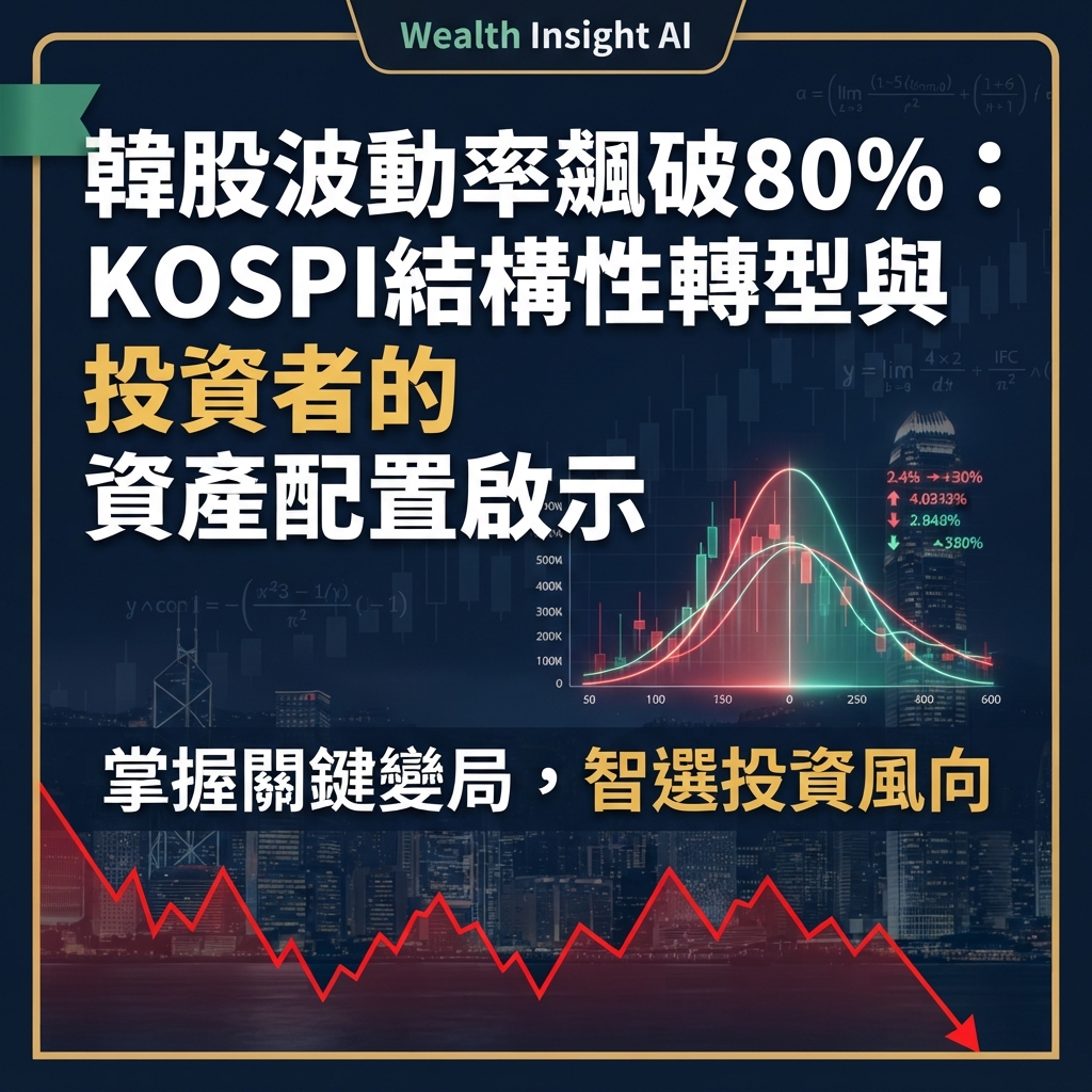 韓股波動率飆破80%：KOSPI結構性轉型與投資者的資產配置啟示