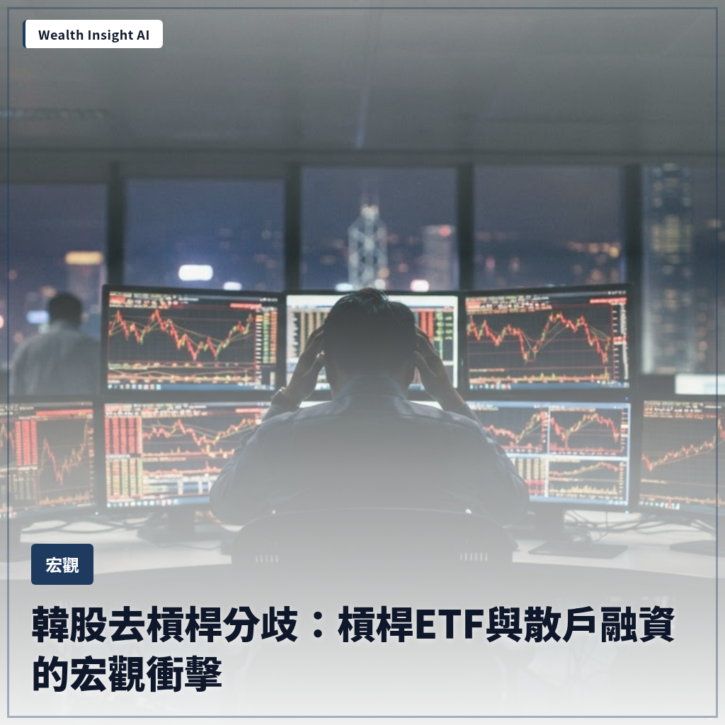 韓股去槓桿分歧：槓桿ETF與散戶融資的宏觀衝擊