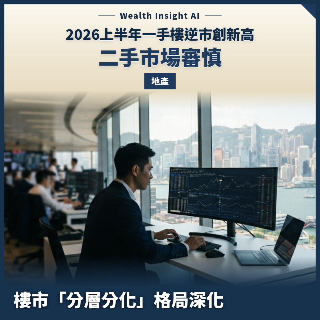 2026上半年一手樓逆市創新高，二手市場審慎：樓市「分層分化」格局深化