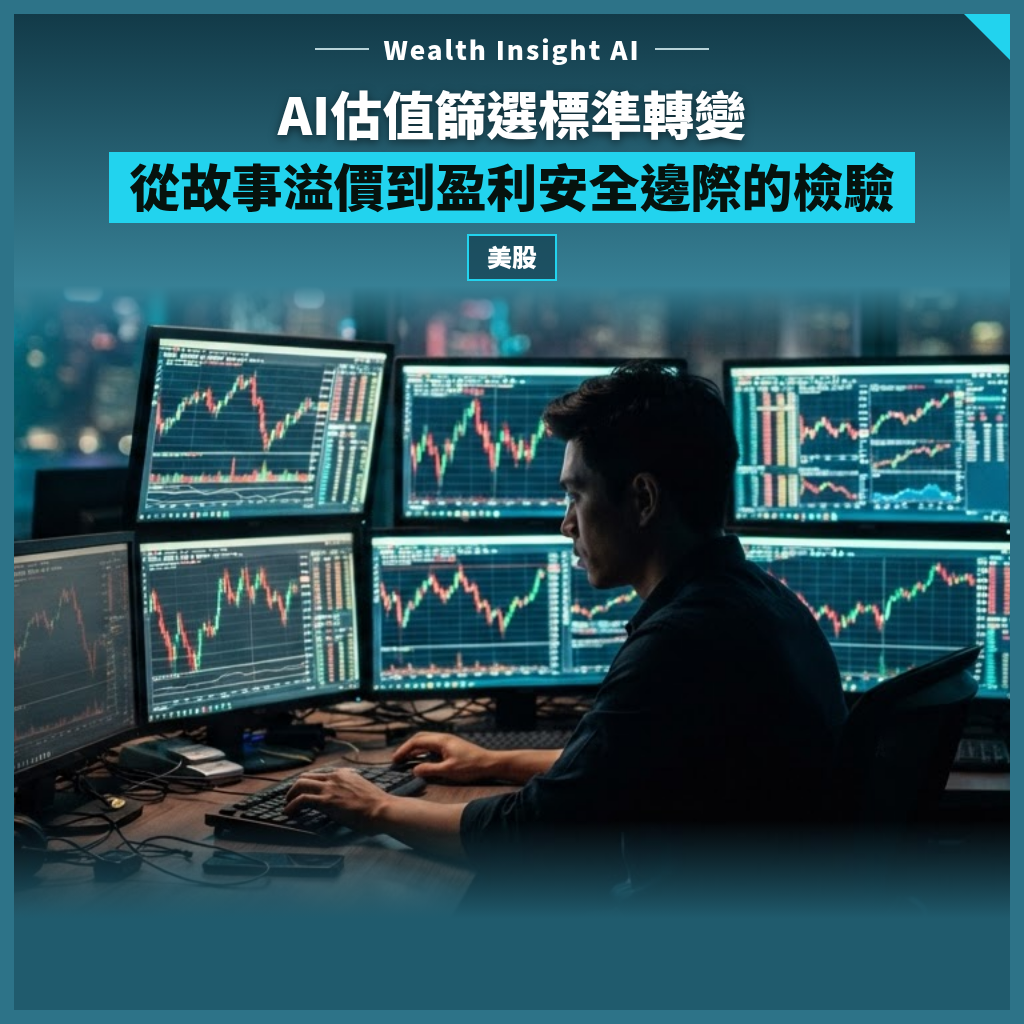 AI估值篩選標準轉變：從故事溢價到盈利安全邊際的檢驗