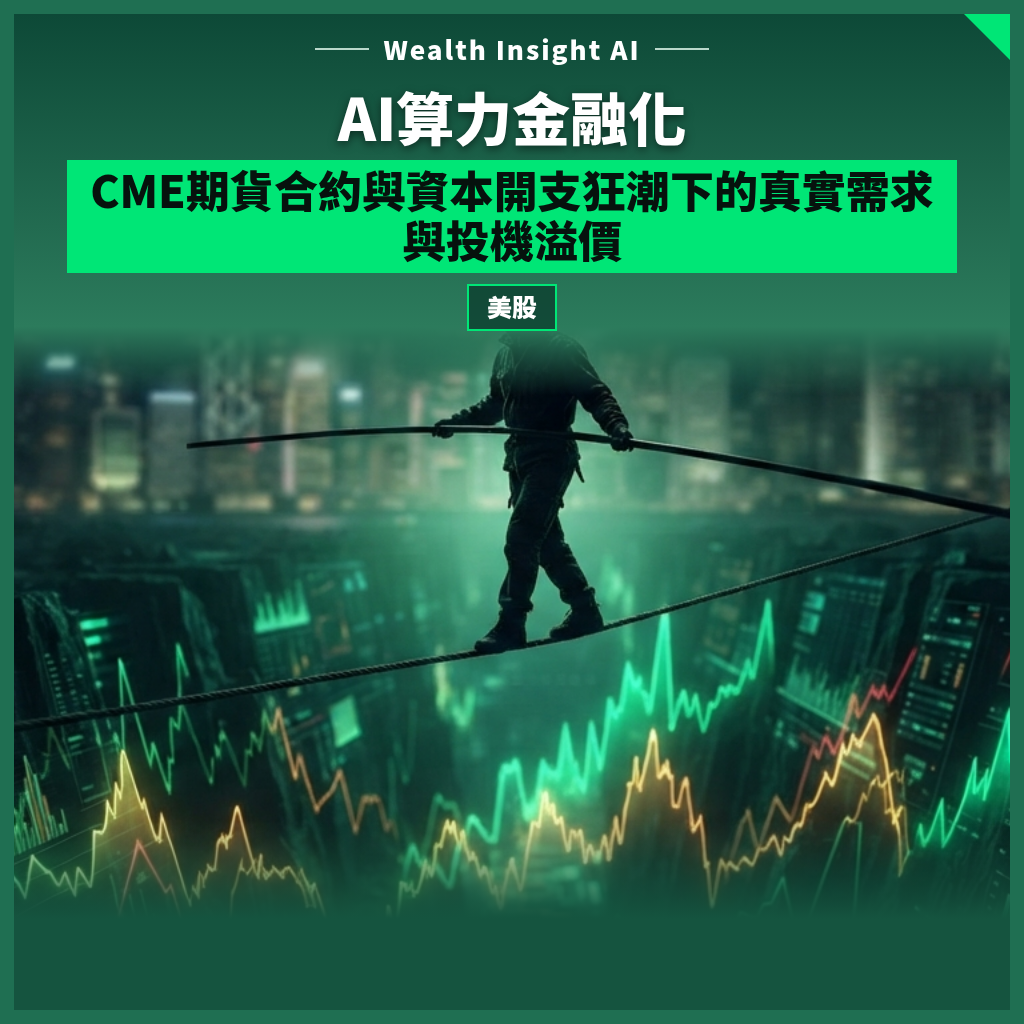 AI算力金融化：CME期貨合約與資本開支狂潮下的真實需求與投機溢價