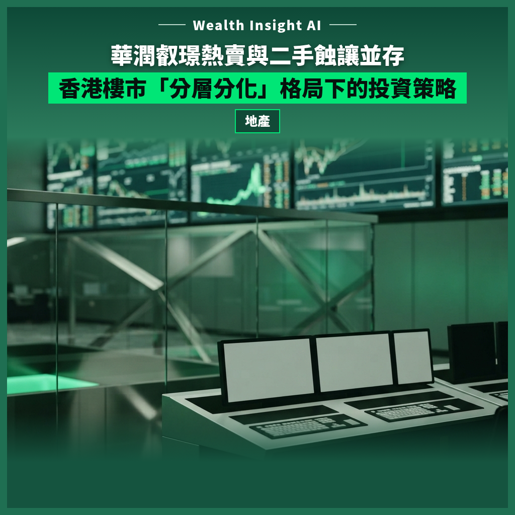 華潤叡璟熱賣與二手蝕讓並存：香港樓市「分層分化」格局下的投資策略