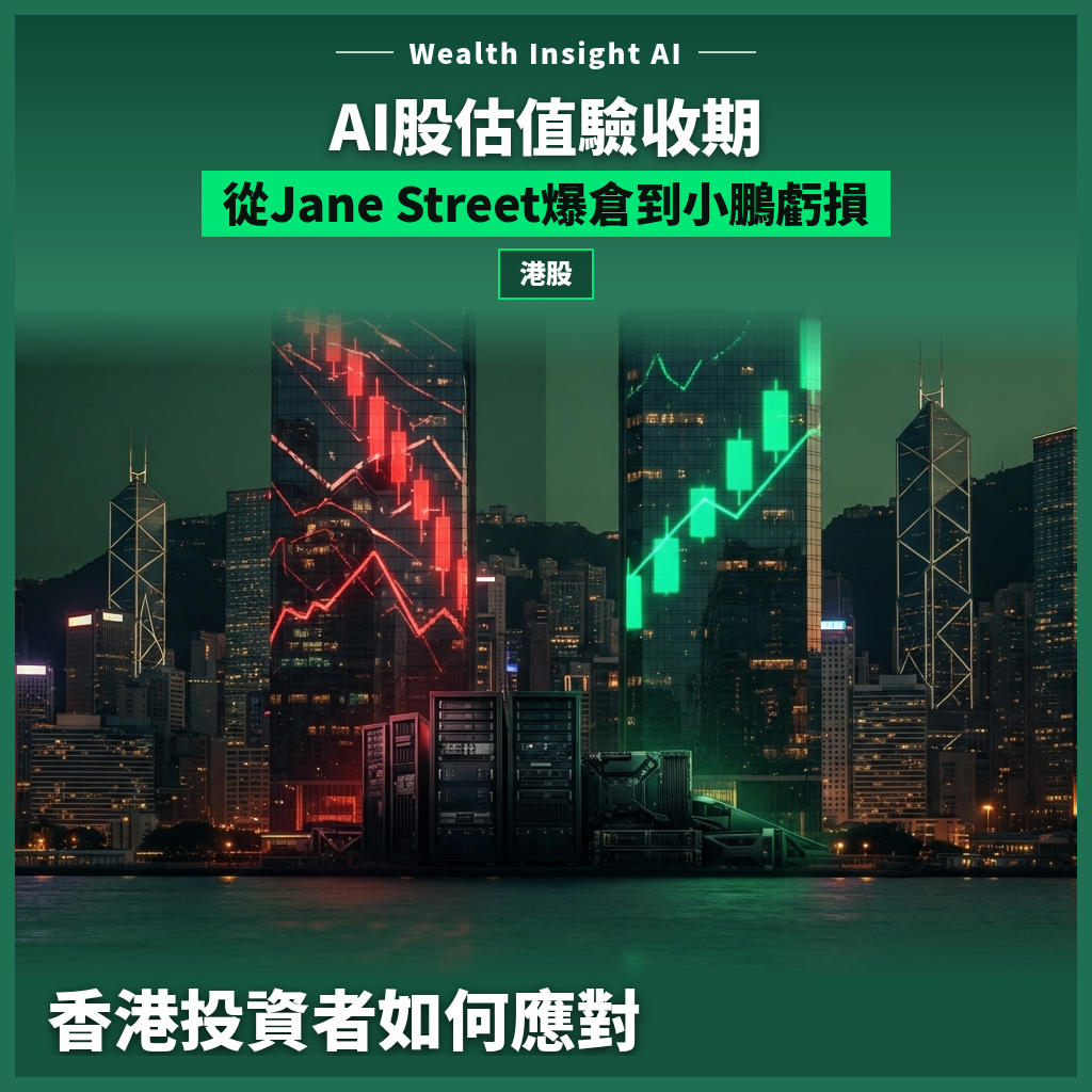 AI股估值驗收期：從Jane Street爆倉到小鵬虧損，香港投資者如何應對