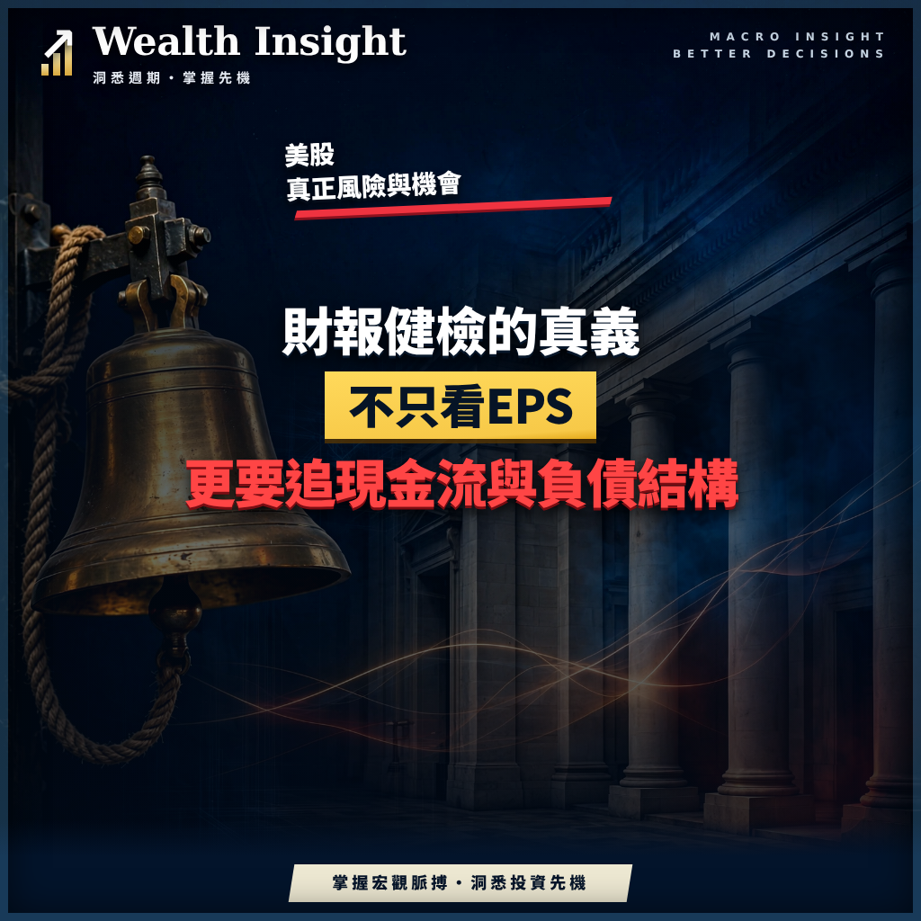 財報健檢的真義:不只看EPS,更要追現金流與負債結構