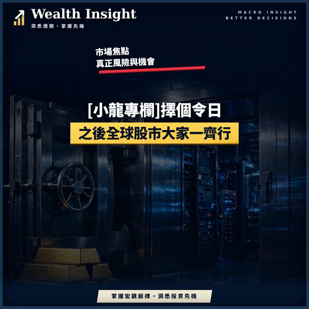 [小龍專欄]擇個令日，之後全球股市大家一齊行